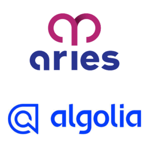 Aries partnership with Algolia