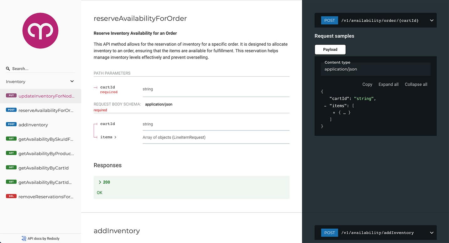 open source inventory service