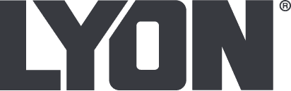 Lyon logo grayscale